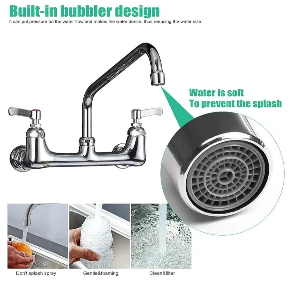 Wall Mount Kitchen Faucet 8